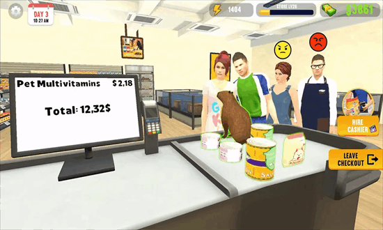 宠物店模拟器游戏(Pet Paradise - Shop Simulator)截图2