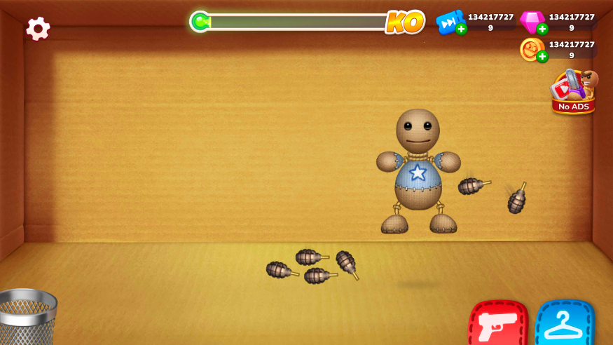 踢木偶无限金币版安卓版Kick The Buddy截图2