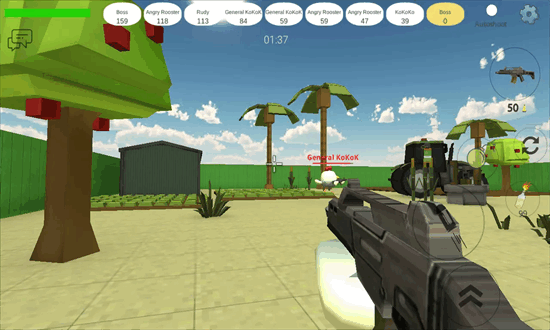 小鸡大乱斗最新版本(ChickenGun)截图3