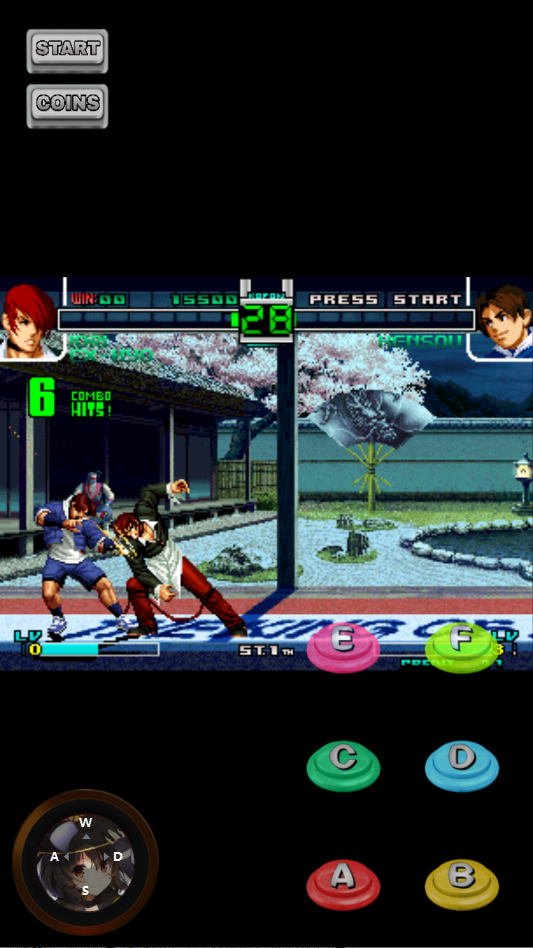 拳皇2002风暴女版kof 2002 Goeniko PS2 _ autor Dream截图4