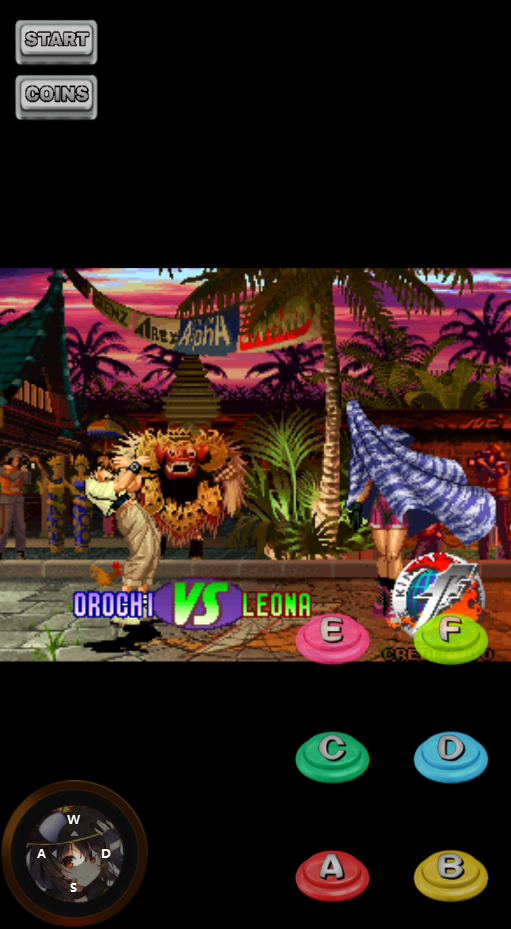 拳皇97魔神大蛇版kof 2002 Goeniko PS2 _ autor Dream截图2