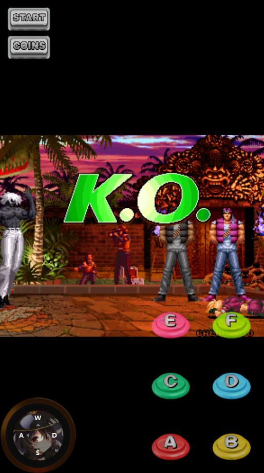 拳皇97魔神大蛇版kof 2002 Goeniko PS2 _ autor Dream截图4