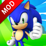 索尼克冲刺MOD人物全解锁(SonicDash)v8.12.0