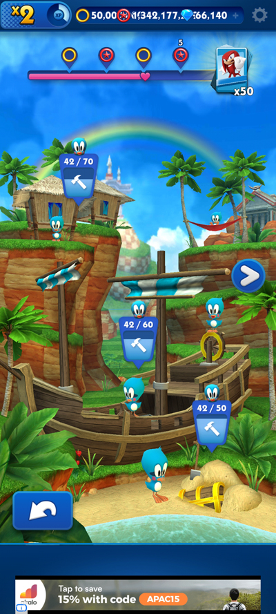 索尼克冲刺MOD人物全解锁(SonicDash)截图4