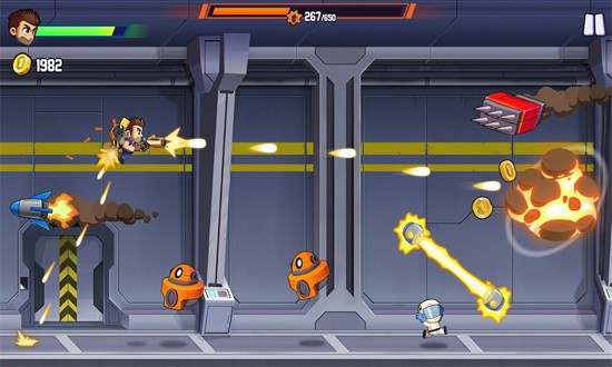 疯狂喷气机2最新版(jetpack2)截图1