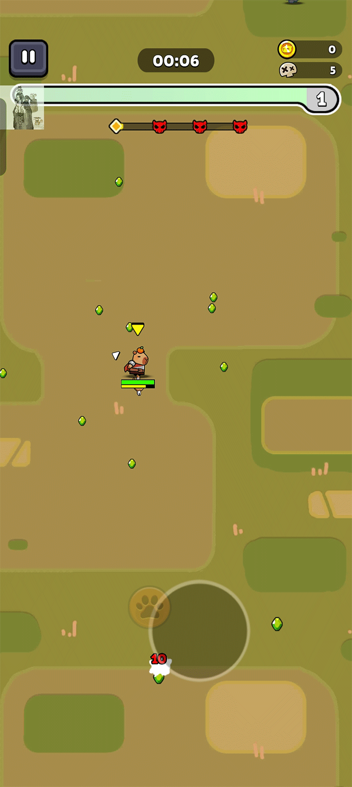 卡皮巴拉幸存者内置菜单版 卡皮巴拉幸存者内置菜单版(Capybara.io: Battle Survivor)