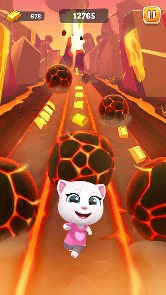 汤姆猫时光快跑最新版本(Talking Tom Time Rush)截图2