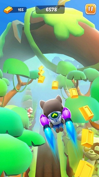 汤姆猫时光快跑最新版本(Talking Tom Time Rush)截图3