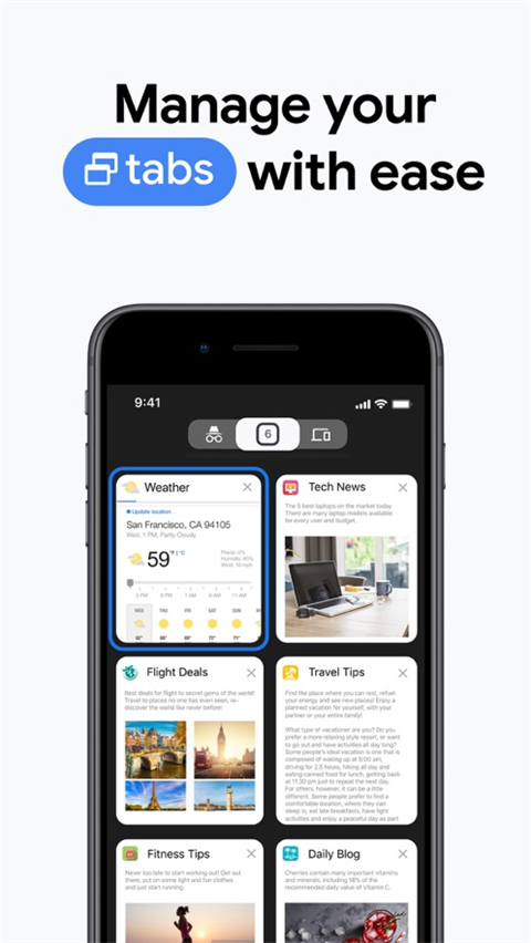 谷歌浏览器ipad版(Chrome)截图2