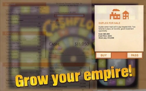 穷爸爸富爸爸现金流游戏手机版(CASHFLOW)截图2