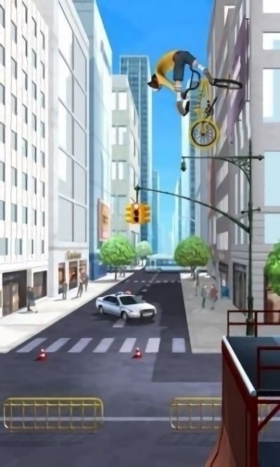 城市翻转特技游戏截图1