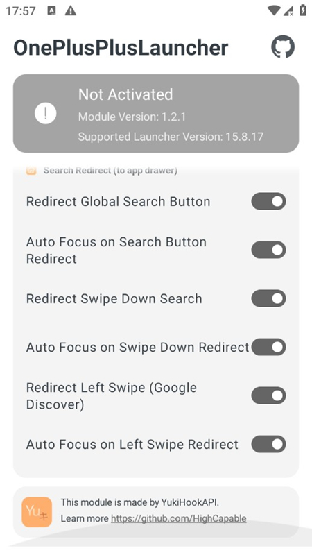 OnePlusPlusLauncher一加启动器模块最新版本截图2
