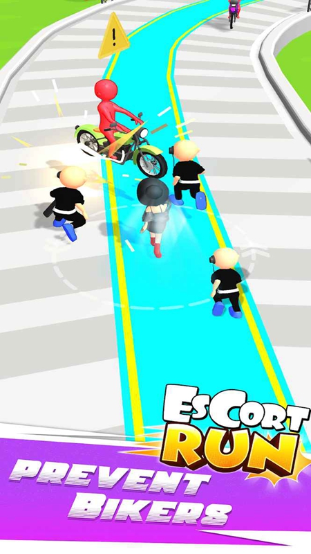 Escort Run护航奔跑游戏官方正版截图4