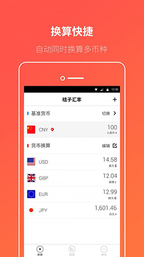 桔子汇率app