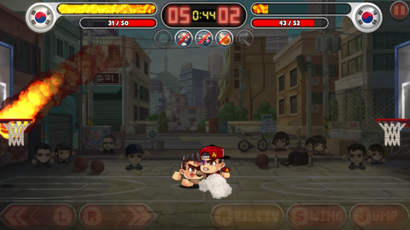 头顶篮球游戏无限金币head basketball