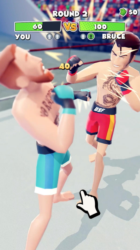 拳击战斗2游戏手机版(Swipe Fight 2)