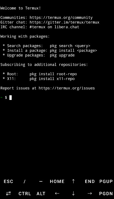 termux中文汉化版截图1
