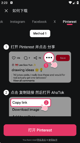 Tk下载器 Snaptik(AhaTok Downloader)截图1