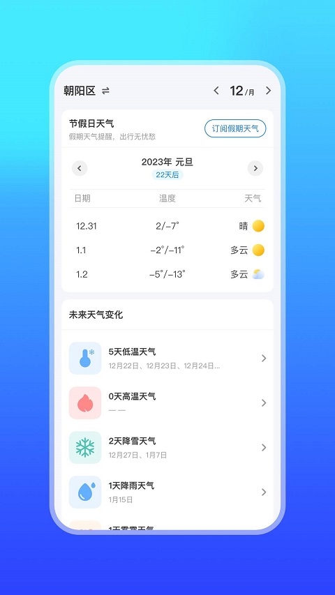 微鲤天气老版本截图5