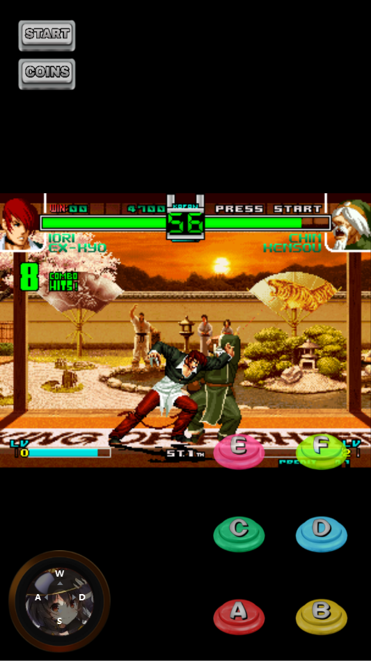 拳皇2002风暴女版kof 2002 Goeniko PS2 _ autor Dream