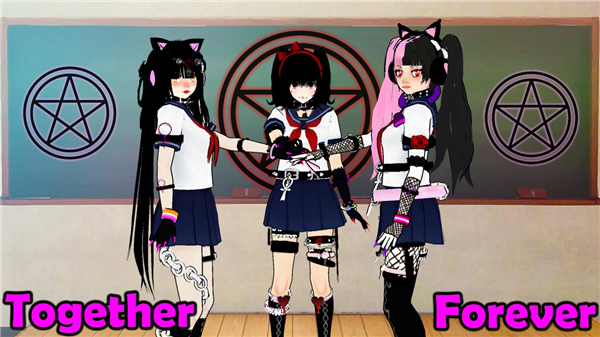 少女学园AI模拟器汉化版(SchoolGirl AI 3D Multiplayer Sandbox Simulator)