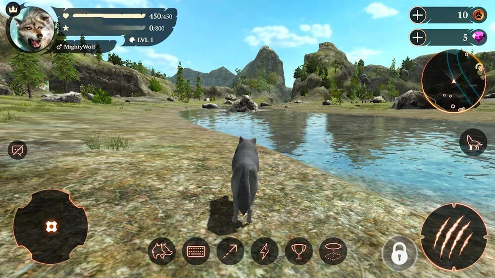 the wolf狼模拟器中文版