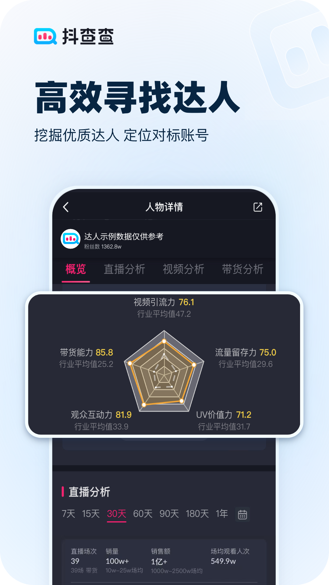 抖查查APP(查投流/达人) 安卓版V3.0.1