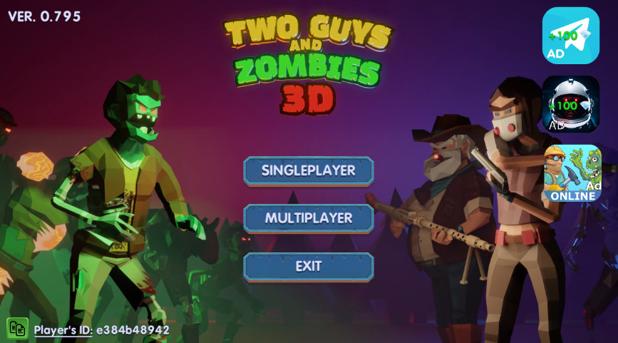 二人大战僵尸two guys and zombies 3d安卓版