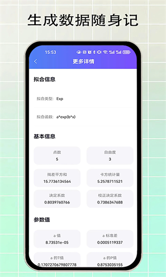 函数拟合app截图2