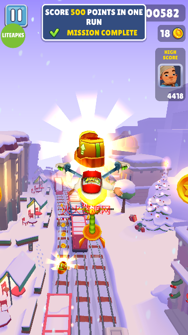 地铁跑酷国际服内置菜单版(subway surfers)