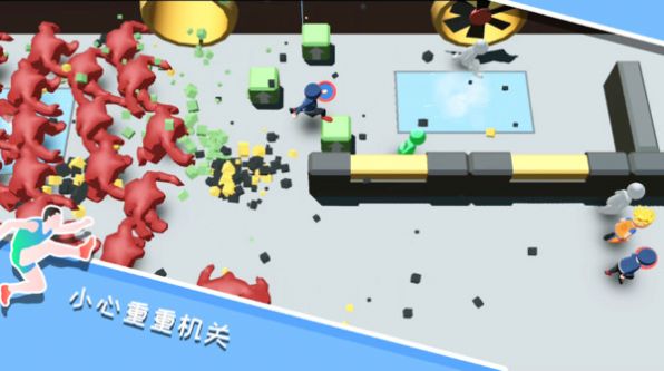橡皮人跑就完事了游戏截图2