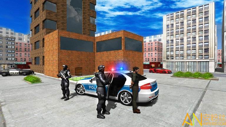 警车司机之城游戏截图2