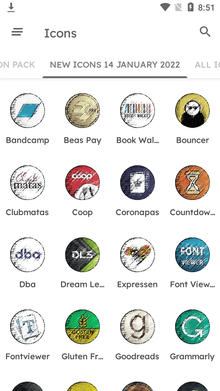 pixly vintage图标包截图1