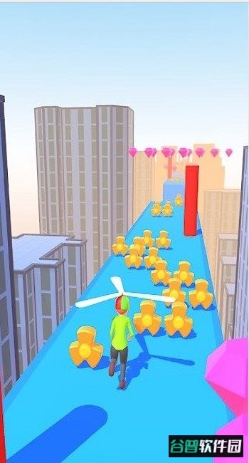 直升机小子跑酷游戏截图2