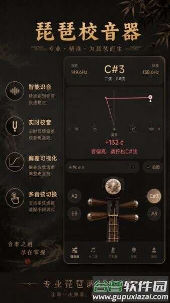 琵琶校音器app截图1
