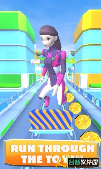 未来城市赛跑者游戏截图3
