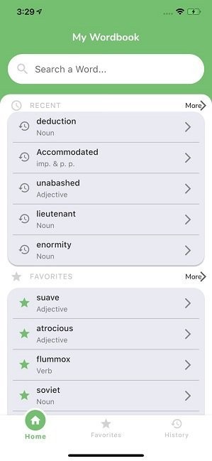my wordbook app截图2