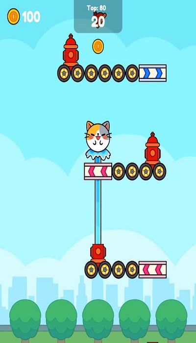 猴子滚动可爱攀爬小游戏截图3