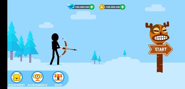 斯蒂克曼射箭大师游戏截图1
