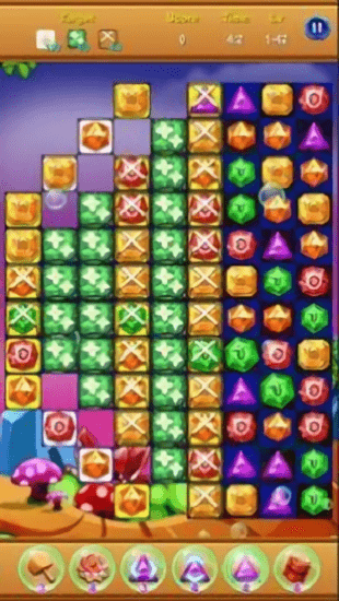 宝石爆炸冒险红包版截图2