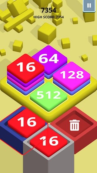 2048方块堆栈游戏截图3