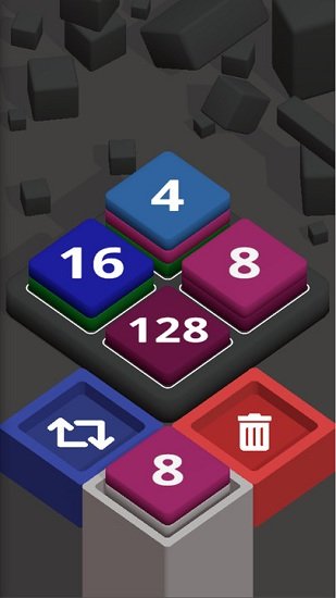 2048方块堆栈游戏截图4
