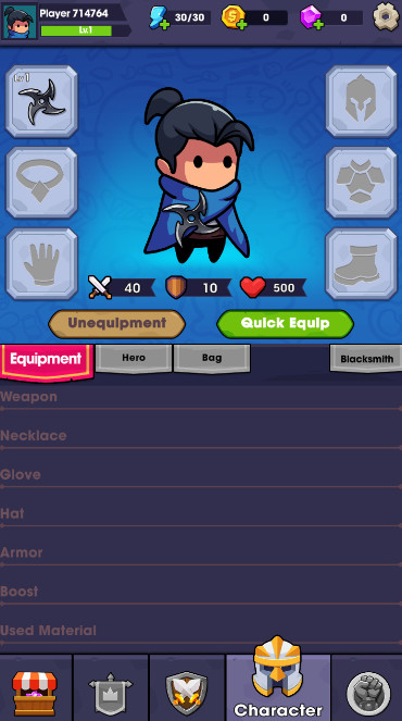 无尽的生存(hero survival)游戏