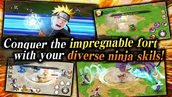忍者热斗中文最新版(Installer NARUTO NINJA VOLTAGE)截图2