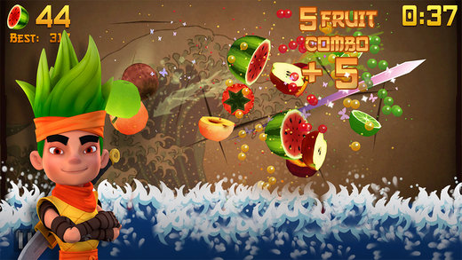 fruitninja经典版截图2