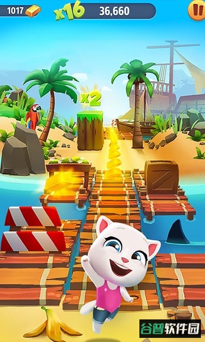 汤姆猫跑酷2国际版(Talking Tom Gold Run 2)截图2