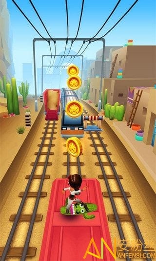 地铁跑酷墨西哥版本国际服截图2
