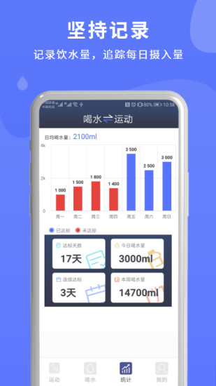 喝水运动计时器软件截图2