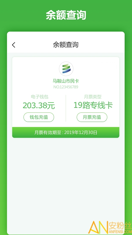 马鞍山市民卡官方版截图2