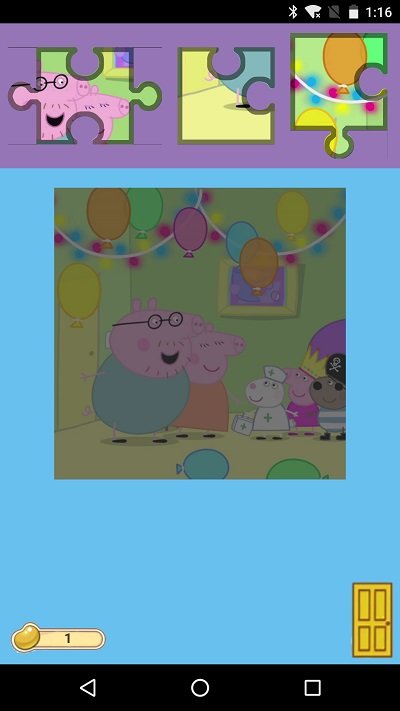 小猪佩奇儿童拼图截图3